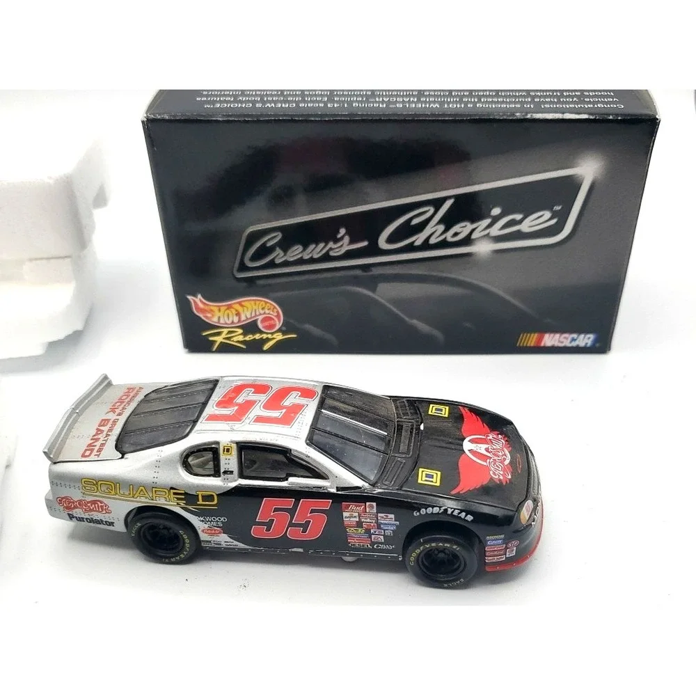 1999 Hot Wheels Crews Choice Nascar #55 Kenny Wallace Aerosmith 1:43 Monte Carlo